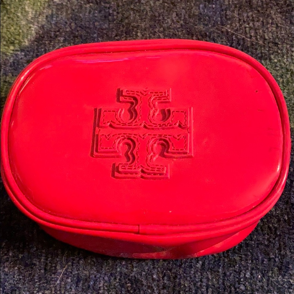 Small red Tory Burch bag